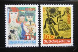 Poštové známky Juhoslávia 1983 Dìtské kresby Mi# 2002-03 