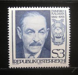 Poštová známka Rakúsko 1982 Emmerich Kalman, skladatel Mi# 1722