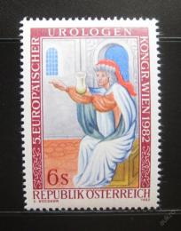 Poštová známka Rakúsko 1982 Urologický kongres Mi# 1702