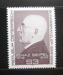 Poštová známka Rakúsko 1982 Ignaz Seipel, státník Mi# 1712