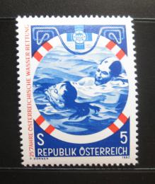 Poštová známka Rakúsko 1982 Vodní záchranná služba Mi# 1698