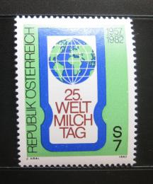 Poštová známka Rakúsko 1982 Svìtový den mléka Mi# 1705