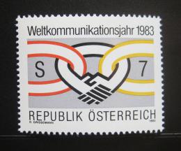 Poštová známka Rakúsko 1983 Rok komunikace Mi# 1731