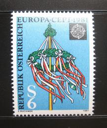 Poštová známka Rakúsko 1981 Európa CEPT Mi# 1671
