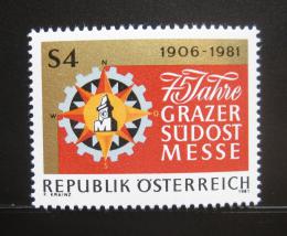 Poštová známka Rakúsko 1981 Ve¾trh v Grazu Mi# 1682
