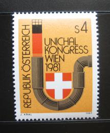 Poštová známka Rakúsko 1981 Kongres inženýrù topení Mi# 1669