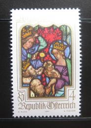 Poštová známka Rakúsko 1980 Vianoce Mi# 1663