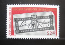 Poštová známka Rakúsko 1980 Linecké noviny Mi# 1657