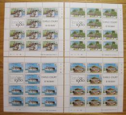 Poštové známky Kiribati 1980 Výstava London Mi# 349-52 Kat 23€