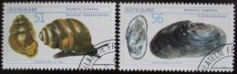 Poštové známky Nemecko 2002 Mušle Mi# 2265-66