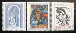 Potov znmky Taliansko 1976 Umenie Mi# 1534-36