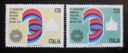 Poštové známky Taliansko 1979 Výstava strojù Mi# 1665-66