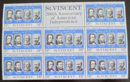 Poštové známky Svätý Vincent 1975 Ameriètí prezidenti Mi# 415