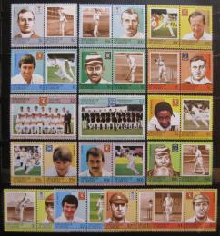 Poštové známky Svätý Vincent Gren. 1984-85 Kriket Mi# 304-19,352-59,375-80