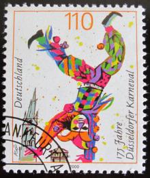 Poštová známka Nemecko 2000 Karneval, Dusseldorf Mi# 2099
