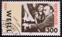 Poštová známka Nemecko 2000 Kurt Well, skladatel Mi# 2100