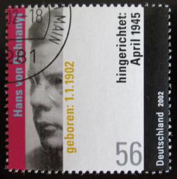 Poštová známka Nemecko 2002 Hans von Dohnanyi Mi# 2233