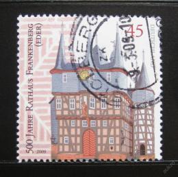 Poštová známka Nemecko 2009 Radnice, Frankenberg Mi# 2713