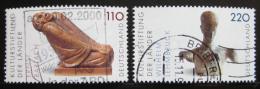 Poštové známky Nemecko 1999 Sochy Mi# 2063-64