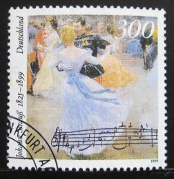 Poštová známka Nemecko 1999 Johann Strauss mladší Mi# 2061