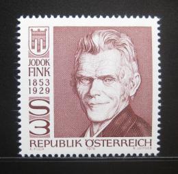 Poštová známka Rakúsko 1979 Jodok Fink, guvernér Voralberska Mi# 1614