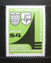 Poštová známka Rakúsko 1979 Váleèní vìzni Mi# 1615
