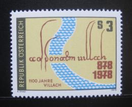 Poštová známka Rakúsko 1978 Villach, Korutany Mi# 1582