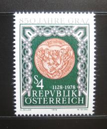 Poštová známka Rakúsko 1978 Graz, 850. výroèie Mi# 1583
