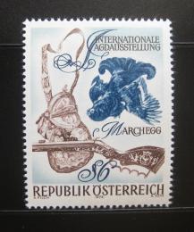 Poštová známka Rakúsko 1978 Výstava lovectví Mi# 1572