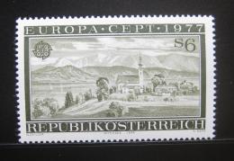 Poštová známka Rakúsko 1977 Európa CEPT Mi# 1553