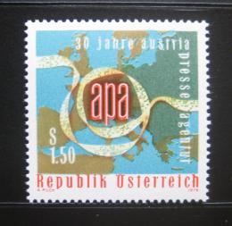 Poštová známka Rakúsko 1976 Tisková agentura APA # 1533