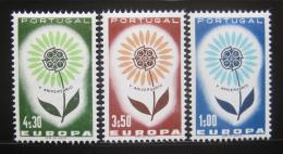 Poštové známky Portugalsko 1964 Európa CEPT Mi# 963-65 Kat 16€