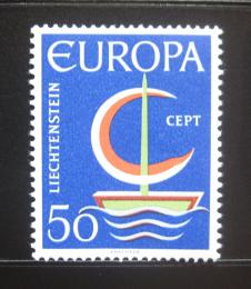 Poštová známka Lichtenštajnsko 1966 Európa CEPT Mi# 469