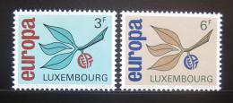Poštové známky Luxembursko 1965 Európa CEPT Mi# 715-16