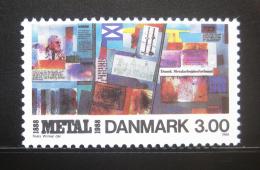 Poštová známka Dánsko 1988 Unie kovodìlníkù Mi# 926