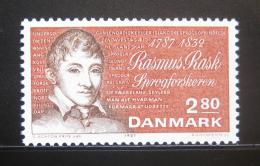 Poštová známka Dánsko 1987 Rasmus Rask Mi# 903