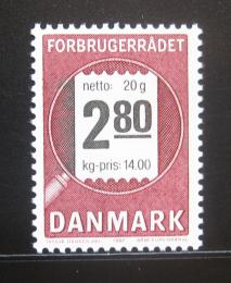 Poštová známka Dánsko 1987 Koncil spotøebitelù Mi# 890
