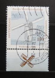 Poštová známka Nemecko 1997 Vìtrný mlýn Mi# 1950