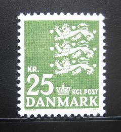 Poštová známka Dánsko 1969 Malá státní peèe� Mi# 399 y