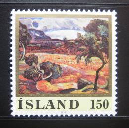 Poštová známka Island 1976 Ledovec Lang, Jonsson Mi# 513