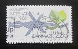 Poštová známka Dánsko 1986 Amnesty International Mi# 856