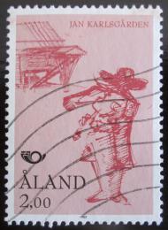 Poštová známka Alandy 1993 Houslista Mi# 70