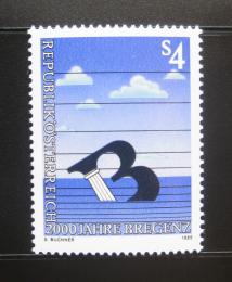 Poštová známka Rakúsko 1985 Bregenz milénium Mi# 1805