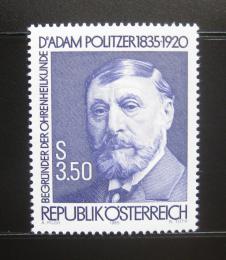 Poštová známka Rakúsko 1985 Dr. Adam Politzer, lékaø Mi# 1826