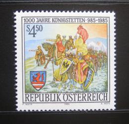 Poštová známka Rakúsko 1985 Konigstetten milénium Mi# 1825