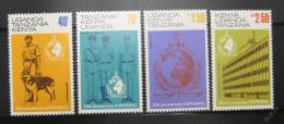 Poštovní známky K-U-T 1973 INTERPOL Mi# 259-62