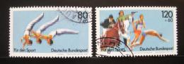 Poštové známky Nemecko 1983 Športy Mi# 1172-73