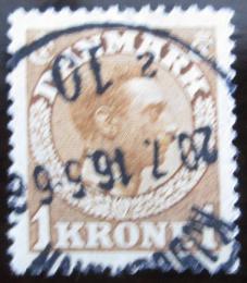 Poštová známka Dánsko 1913 Krá¾ Christian X. Mi# 75