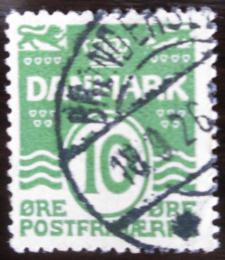 Poštová známka Dánsko 1921 Nominálna hodnota Mi# 120