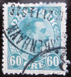 Poštová známka Dánsko 1921 Krá¾ Christian X. Mi# 127